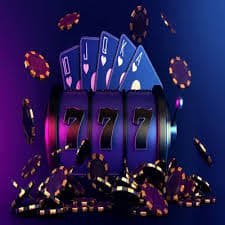 ek444 game lobby layout showing paths toward slots and live casino sections